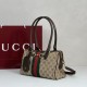Replica di lusso Gucci Borsetto borsa media Boston 866732 Marrone Imitazioni Cloni Gucci Borsetto borsa media Boston 866732 Marrone firmate