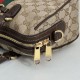 Replica di lusso Gucci Borsetto borsa media Boston 866732 Marrone Imitazioni Cloni Gucci Borsetto borsa media Boston 866732 Marrone firmate