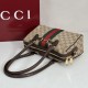 Replica di lusso Gucci Borsetto borsa media Boston 866732 Marrone Imitazioni Cloni Gucci Borsetto borsa media Boston 866732 Marrone firmate