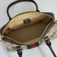 Replica di lusso Gucci Borsetto borsa media Boston 866732 Marrone Imitazioni Cloni Gucci Borsetto borsa media Boston 866732 Marrone firmate