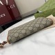 Replica di lusso Borse Portafoglio Gucci GG Emblem Zip Around 821803/819122 Marrone Imitazioni Replica Borse Portafoglio Gucci GG Emblem Zip Around 821803/819122 Marrone firmate