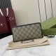 Replica di lusso Pari imitazione Portafoglio Gucci GG Emblem Zip Around 821803/819122 Nero Imitazioni Cloni Pari replica imitazione Portafoglio Gucci GG Emblem Zip Around 821803/819122 Nero firmate