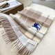 Replica di lusso Sciarpa Cashmere Burberry Equestrian Knight Check 32 x 180 beige Imitazioni Cloni Sciarpa Cashmere Burberry Equestrian Knight Check 32 x 180 beige firmate