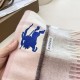 Replica di lusso Alta gamma Sciarpa Cashmere Burberry Equestrian Knight Check 32 x 180 Rosa Imitazioni Cloni Alta gamma replica Sciarpa Cashmere Burberry Equestrian Knight Check 32 x 180 Rosa firmate