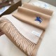 Replica di lusso Sciarpa reversibile cashmere classico Burberry 32 x 180 Marrone/grigio Imitazioni Cloni Sciarpa reversibile cashmere classico Burberry 32 x 180 Marrone/grigio firmate