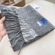Replica di lusso Sciarpa reversibile cashmere classico Burberry 32 x 180 Grigio Imitazioni Cloni Sciarpa reversibile cashmere classico Burberry 32 x 180 Grigio firmate