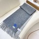 Replica di lusso Sciarpa reversibile cashmere classico Burberry 32 x 180 Grigio Imitazioni Cloni Sciarpa reversibile cashmere classico Burberry 32 x 180 Grigio firmate