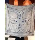Replica di lusso sciarpe reversibile Louis Vuitton velluto multicolore monogramma LV™ 140 Bianco Imitazioni Cloni sciarpe reversibile Louis Vuitton velluto multicolore monogramma LV™ 140 Bianco firmate