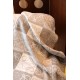Cloni Coperta cashmere a quadri Loewe Anagram Beige 135 x 170 firmate