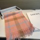 Replica di lusso Sciarpa reversibile cashmere Loewe 30 x 180 Arancia Imitazioni Cloni Sciarpa reversibile cashmere Loewe 30 x 180 Arancia firmate