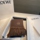 Replica di lusso Sciarpa reversibile cashmere Loewe 30 x 180 Marrone Imitazioni Cloni Sciarpa reversibile cashmere Loewe 30 x 180 Marrone firmate