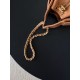 Replica di lusso Borse a mano Chanel 25 piccola Hobo AS5293 Marrone Imitazioni Cloni Borse a mano Chanel 25 piccola Hobo AS5293 Marrone firmate