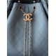 Cloni Borse a mano Chanel 25 piccola Hobo AS5293 azzurro firmate