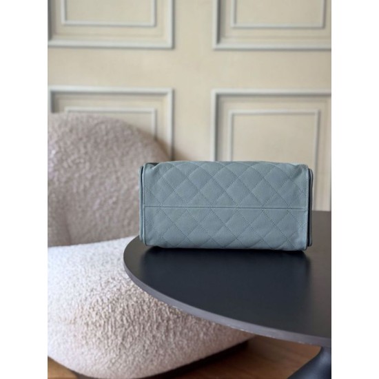 Cloni Borse a mano Chanel 25 piccola Hobo AS5293 azzurro firmate
