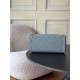 Cloni Borse a mano Chanel 25 piccola Hobo AS5293 azzurro firmate
