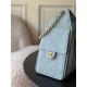Cloni Borse a mano Chanel 25 piccola Hobo AS5293 azzurro firmate