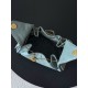Cloni Borse a mano Chanel 25 piccola Hobo AS5293 azzurro firmate