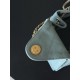 Cloni Borse a mano Chanel 25 piccola Hobo AS5293 azzurro firmate