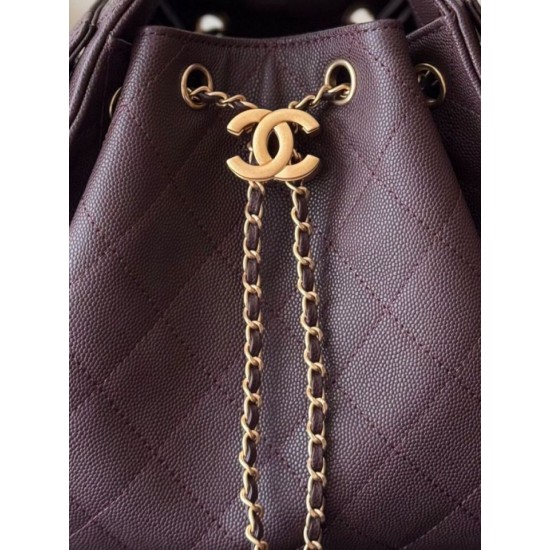 Replica di lusso Borse a mano Chanel 25 piccola Hobo AS5293 Borgogna Imitazioni Cloni Borse a mano Chanel 25 piccola Hobo AS5293 Borgogna firmate