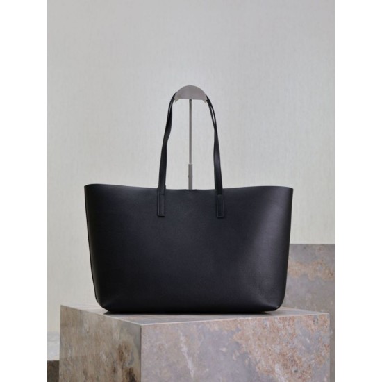 Cloni Borse Tote shopping YSL Saint Laurent East/West Nero firmate