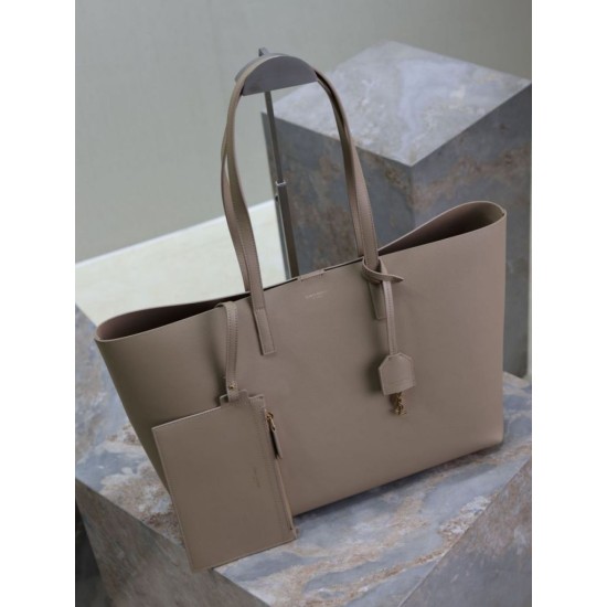 Replica di lusso Borse Tote shopping YSL Saint Laurent East/West albicocca Imitazioni Cloni Borse Tote shopping YSL Saint Laurent East/West albicocca firmate