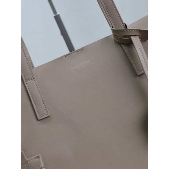 Replica di lusso Borse Tote shopping YSL Saint Laurent East/West albicocca Imitazioni Cloni Borse Tote shopping YSL Saint Laurent East/West albicocca firmate