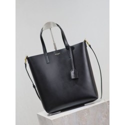 shopping Tote YSL Saint Laurent Toy North/South verticale Nero