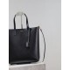 Replica di lusso Borsa shopping Tote YSL Saint Laurent Toy North/South verticale Nero Imitazioni Replica Perfetta Borsa shopping Tote YSL Saint Laurent Toy North/South verticale Nero firmate
