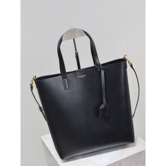 Replica di lusso Borsa shopping Tote YSL Saint Laurent Toy North/South verticale Nero Imitazioni Replica Perfetta Borsa shopping Tote YSL Saint Laurent Toy North/South verticale Nero firmate