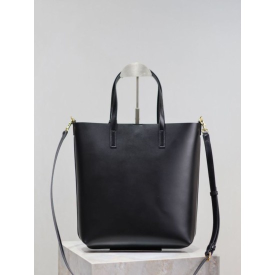 Replica di lusso Borsa shopping Tote YSL Saint Laurent Toy North/South verticale Nero Imitazioni Replica Perfetta Borsa shopping Tote YSL Saint Laurent Toy North/South verticale Nero firmate