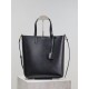 Replica di lusso Borsa shopping Tote YSL Saint Laurent Toy North/South verticale Nero Imitazioni Replica Perfetta Borsa shopping Tote YSL Saint Laurent Toy North/South verticale Nero firmate