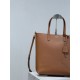 Cloni Borsa Replica shopping Tote YSL Saint Laurent Toy North/South verticale Marrone firmate