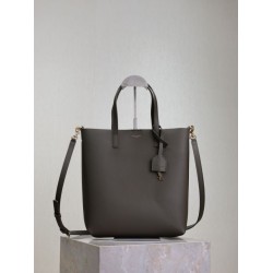 Borse shopping Tote YSL Saint Laurent Toy North/South verticale Verde scuro