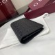 Cloni imitazione Portafoglio lungo Gucci GG Emblem 835014 nero firmate