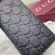 Cloni imitazione Portafoglio lungo Gucci GG Emblem 835014 nero firmate