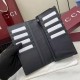 Cloni imitazione Portafoglio lungo Gucci GG Emblem 835014 nero firmate