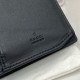 Cloni imitazione Portafoglio lungo Gucci GG Emblem 835014 nero firmate