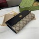 Replica di lusso Portafoglio Gucci GG Marmont bicolore con catena 546585 marrone/nero Imitazioni Cloni Portafoglio Gucci GG Marmont bicolore con catena 546585 marrone/nero firmate