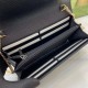 Replica di lusso Portafoglio Gucci GG Marmont bicolore con catena 546585 marrone/nero Imitazioni Cloni Portafoglio Gucci GG Marmont bicolore con catena 546585 marrone/nero firmate