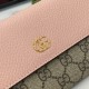 Replica di lusso Portafoglio Gucci GG Marmont bicolore con catena 546585 marrone/Rosa Imitazioni Cloni Portafoglio Gucci GG Marmont bicolore con catena 546585 marrone/Rosa firmate