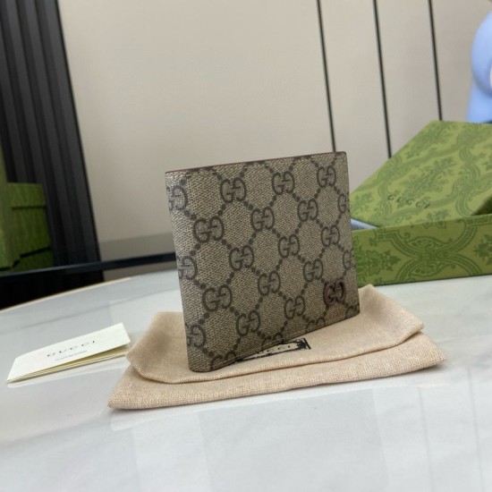 Replica di lusso Pari di alta qualità Portafoglio bi-fold Gucci Ophidia 768243 Marrone Imitazioni Cloni Pari replica di alta qualità Portafoglio bi-fold Gucci Ophidia 768243 Marrone firmate