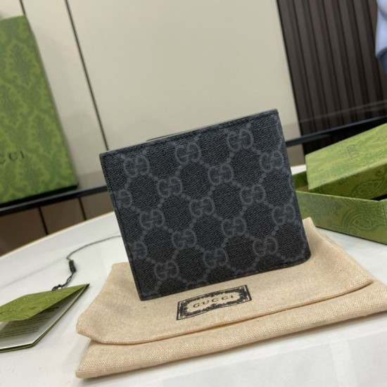 Replica di lusso Borse Portafoglio bi-fold Gucci Ophidia 768243 Nero Imitazioni Replica Borse Portafoglio bi-fold Gucci Ophidia 768243 Nero firmate