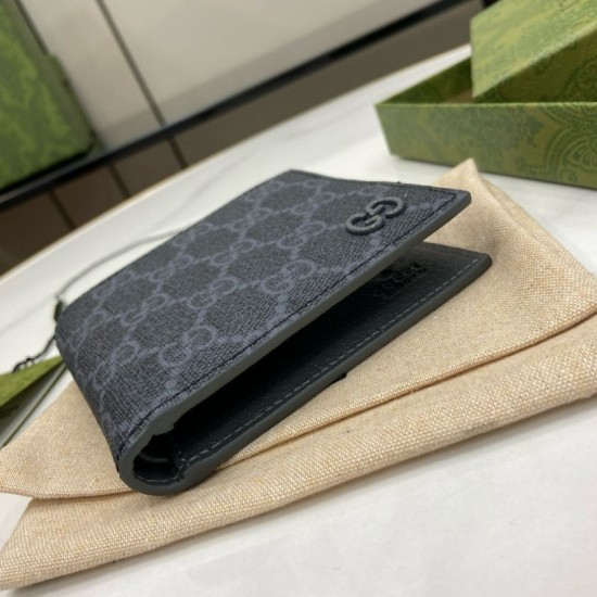 Replica di lusso Borse Portafoglio bi-fold Gucci Ophidia 768243 Nero Imitazioni Replica Borse Portafoglio bi-fold Gucci Ophidia 768243 Nero firmate