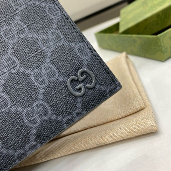 Replica di lusso Borse Portafoglio bi-fold Gucci Ophidia 768243 Nero Imitazioni Replica Borse Portafoglio bi-fold Gucci Ophidia 768243 Nero firmate