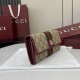 Cloni Dettagli perfetti Portafoglio continentale Gucci Ophidia 838485 Borgogna firmate