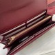 Cloni Dettagli perfetti Portafoglio continentale Gucci Ophidia 838485 Borgogna firmate