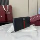 Replica di lusso Dettagli perfetti Portafoglio Gucci Ophidia con cerniera 838694 Nero Imitazioni Cloni Dettagli perfetti Portafoglio Gucci Ophidia con cerniera 838694 Nero firmate