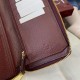 Replica di lusso Portafoglio Gucci Ophidia con cerniera 838619 Borgogna Imitazioni Cloni Portafoglio Gucci Ophidia con cerniera 838619 Borgogna firmate