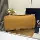 Replica di lusso Borse tote Prada Jardinière extra large in tela di cotone marrone Imitazioni Cloni Borse tote Prada Jardinière extra large in tela di cotone marrone firmate