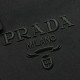 Replica di lusso Borse tote Prada Jardinière extra large in tela di cotone Nero Imitazioni Cloni Borse tote Prada Jardinière extra large in tela di cotone Nero firmate